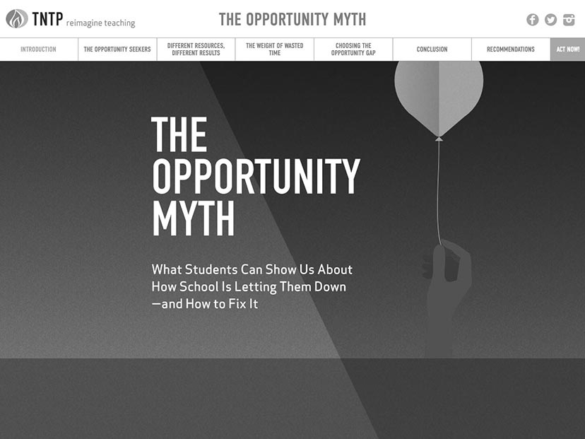 TNTP Opportunity Myth